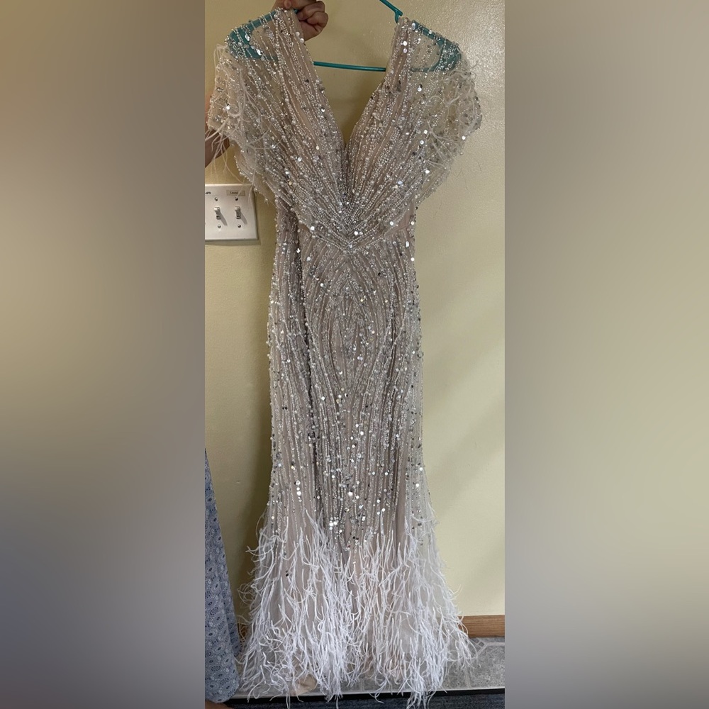 Elegant Beaded Gown